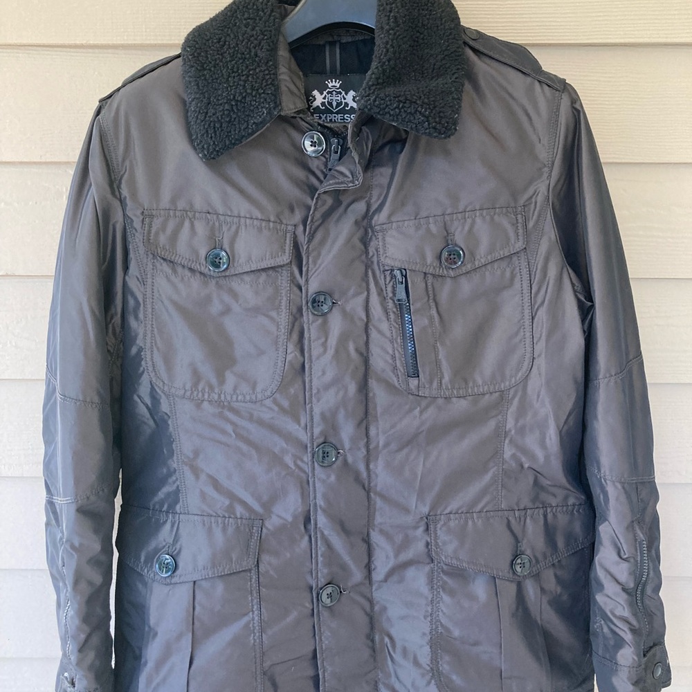 Express, heavy winter jacket. Size Large